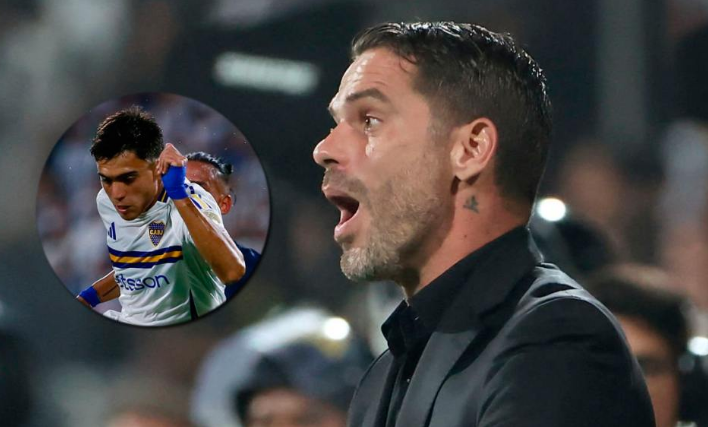 El reto de Gago a Zeballos en medio del partido de Libertadores