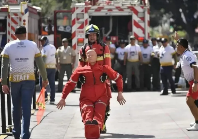 Un bombero voluntario de Bernal se consagró campeón sudamericano