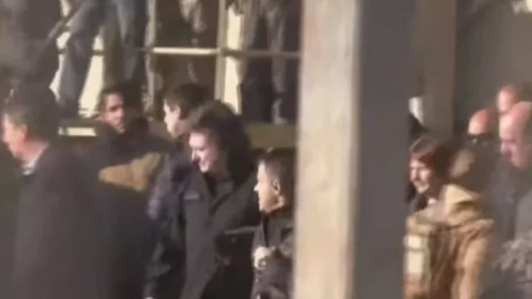 A casi una semana del temporal, Milei llegó a Bahía Blanca