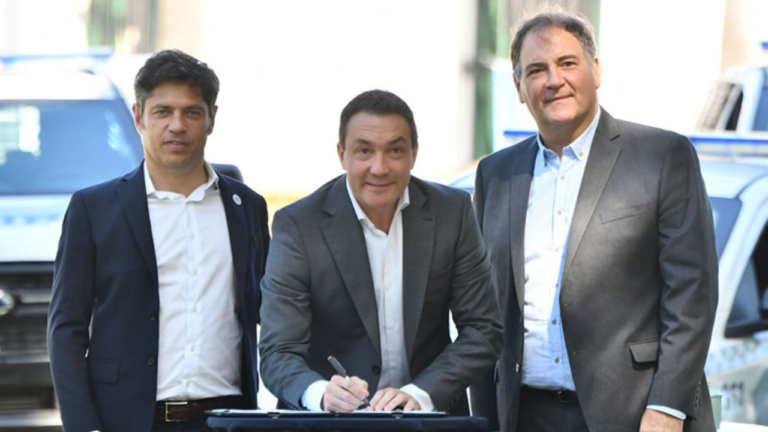 Watson ratificó la inversión en seguridad de Florencio Varela
