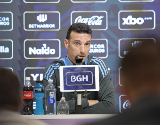 Lionel Scaloni: “El equipo está definido en un 90 por ciento”