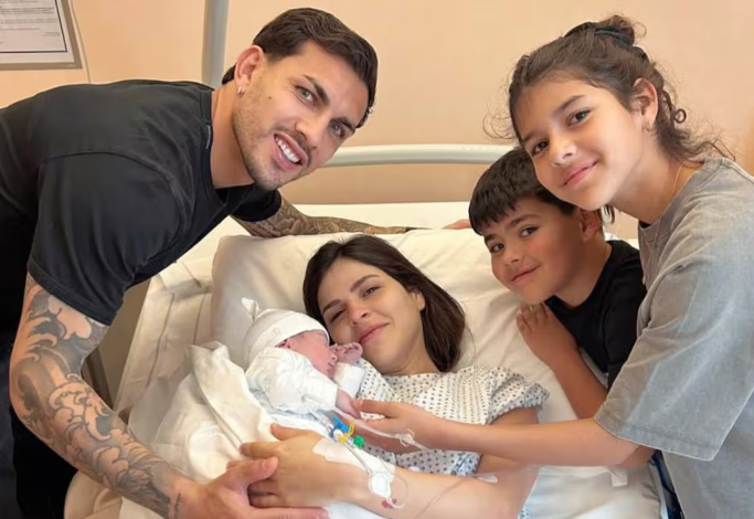 Leandro Paredes fue papá por tercera vez