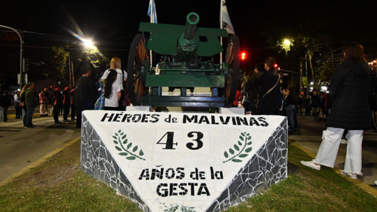 Velada por el 2 de abril en Florencio Varela