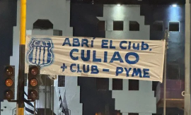 Trapo para Andrés Fassi: “Más club, menos pyme”