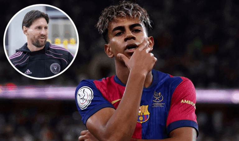 Lamine Yamal: «Lo admiro como el mejor de la historia, pero no me comparo con él»