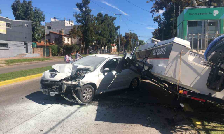 Insólito accidente en la Ribera de Quilmes con un herido