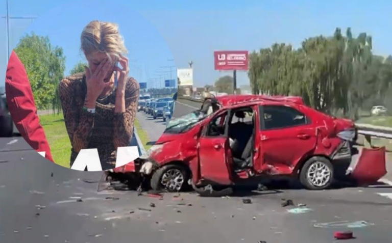 El tremendo accidente que sufrió Camila Lattanzio con su auto