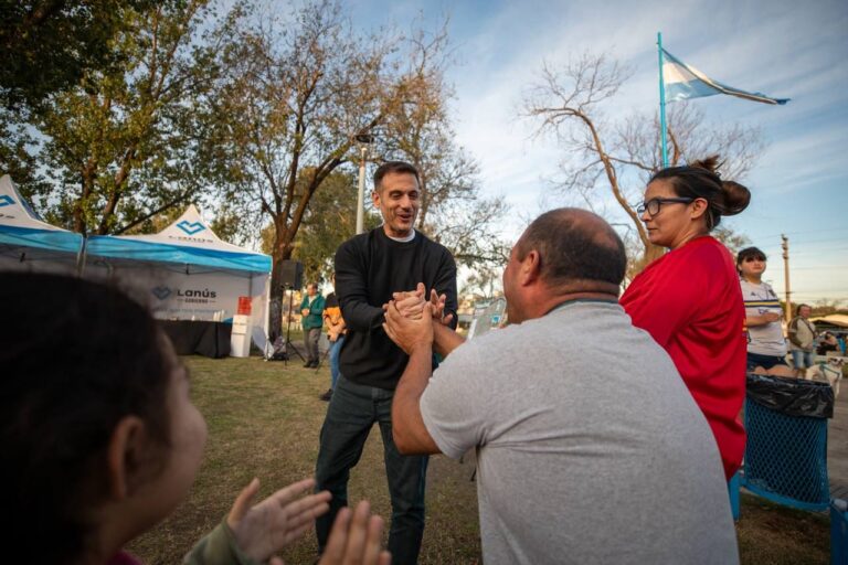 El Municipio de Lanús avanza con los trabajos en el Distrito La Ribera