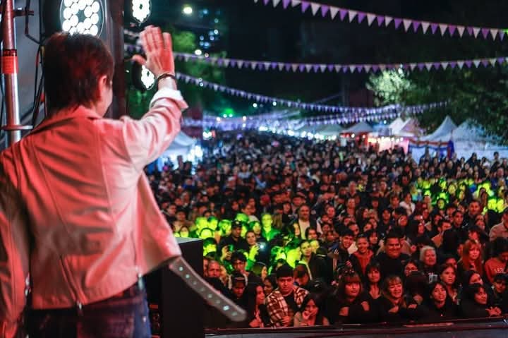 Mayra Mendoza participó de la Fiesta de las Colectividades en Quilmes