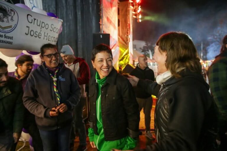 Mayra recorrió la feria gastronómica «Saboreando» en Quilmes