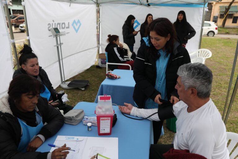 Nueva jornada en Lanús de «Sábados de Salud en el Barrio»