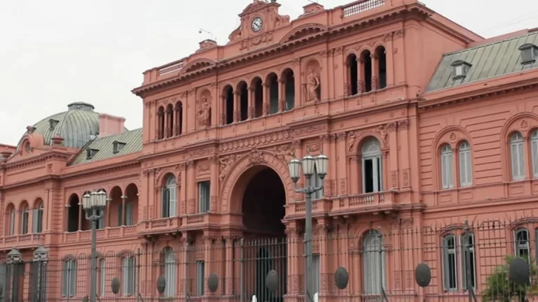 La Casa Rosada sin calefacción en plena ola de frío