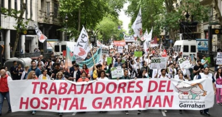 Residentes del Garrahan convocan a una nueva marcha en defensa de la salud